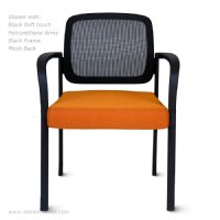 1410-GT-MB link Mesh Back Guest Chair