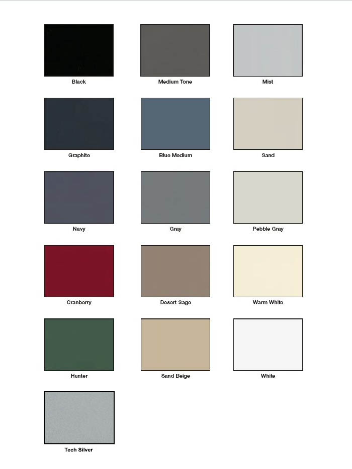 ARC Rotary File Colors