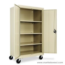 Alera Heavy Duty Mobile Storage Cabinet 66x36x24