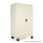Alera Heavy Duty Mobile Storage Cabinet 66x36x24