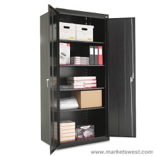 Alera Heavy Duty Welded Metal Storage Cabinet 78x36x24