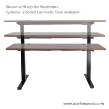 Alera 2-Stage Electric Adjustable Height Table Base