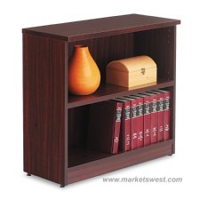 Alera 2 Shelf Laminate Bookcase
