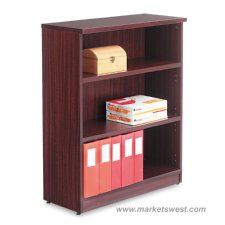 Alera 3 Shelf Laminate Bookcase