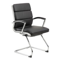 Boss Executive Caressoft Executive Guest Chair Black