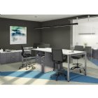 Preconfigured Elements Plus Collaborative 4-Seat Workstation