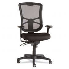 Elusion Mesh High-Back Multifunction Chair, Black