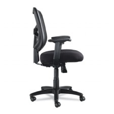 Elusion Mesh Mid-Back Swivel-Tilt Chair, Black