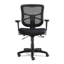 Elusion Mesh Mid-Back Swivel-Tilt Chair, Black