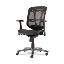 Eon Series ALEEN 4218  Multifunction Mid-Back Mesh Chair -Black