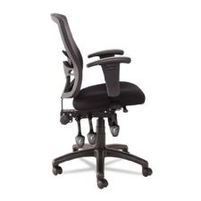 Etros Series Petite Mid-Back Multifunction Mesh Chair, Black