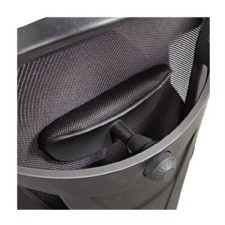 Merix450 Series Mesh Big/Tall Mid-Back Swivel/Tilt Chair, Black