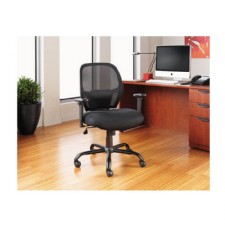 Merix450 Series Mesh Big/Tall Mid-Back Swivel/Tilt Chair, Black
