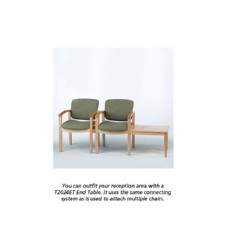 Entourage End Table for Guest-Reception Chairs