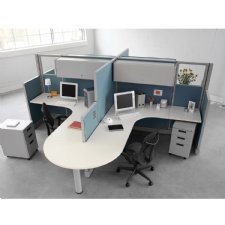 Custom Re-Manufactured Herman Miller Modular Office Furniture Systems