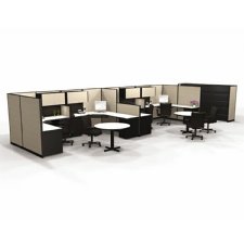Custom Re-Manufactured Herman Miller Modular Office Furniture Systems