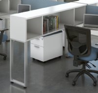 Elements 71" Open Hutch with 20"H Support