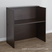 Telemarketing Station in Laminate Urban Walnut, Espresso or Cherry