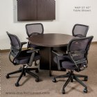 47inch Round Conference Table, Espresso