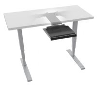 All-Flex 2-Leg Electric Height Adjustable Table Base