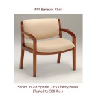 OCI Trilogy 444 Bariatric Guest-Reception Chair - 600lb Capacity