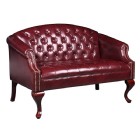 Boss Traditional Button Tufted Style Love Seat