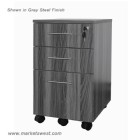 Medina Series Mobile Box-Box-File Drawer Pedestal