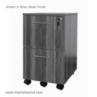Medina Series Mobile File-File Drawer Pedestal