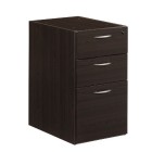 Box/Box/File Desk Pedestal, Espresso