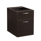 Box/File Hanging Pedestal, 18"D, Espresso or Urban Walnut