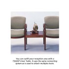 Entourage Inner Table for  Guest-Reception Chairs