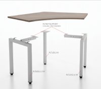 Elements Pair of Center Support Legs