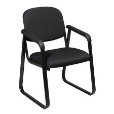 Deluxe Sled Base Arm Chair with Designer Plastic Shell Back